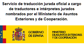 Le enviamos la traducción jurada de italiano a su domicilio en San Martín del Rey Aurelio